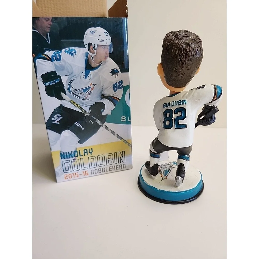 San Jose Sharks NIKOLAY GOLDOBIN Bobblehead 2015-16 - New in‎ Box!